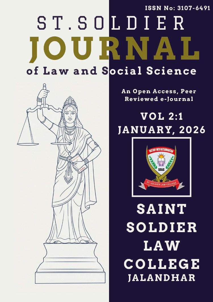 St. Soldier Journal of Law and Social Science